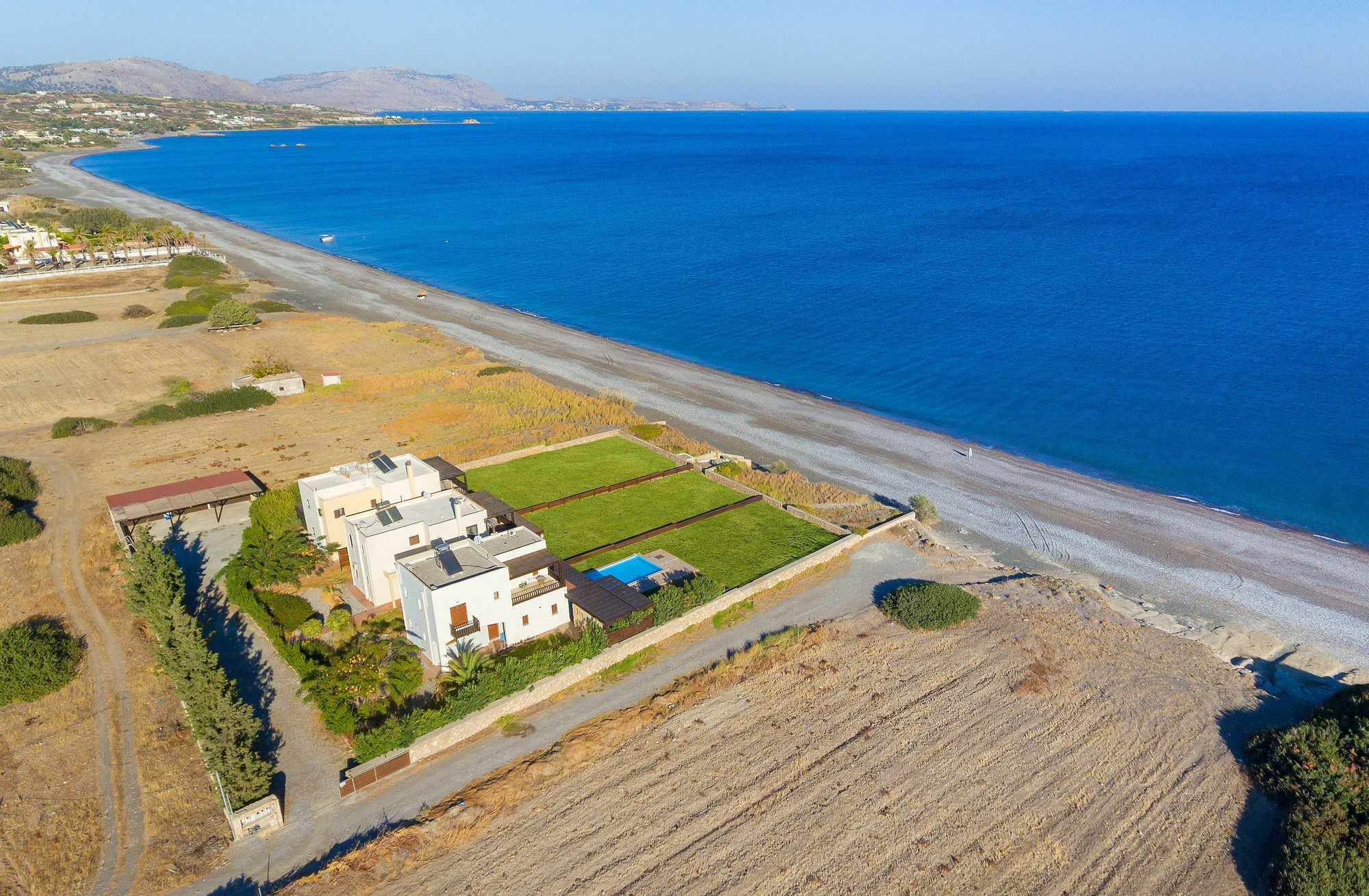 Great Sand Villa Gennadi Bagian luar foto
